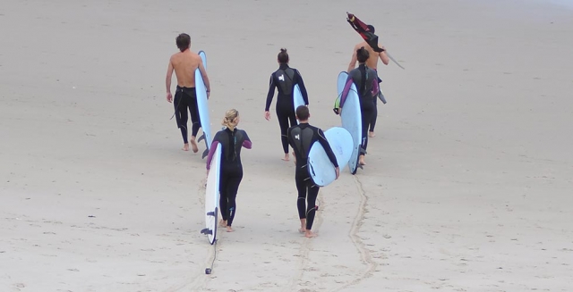 Cursos de iniciación al surf